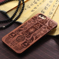 Maya Pattern iPhone Case Fuchsia Molly