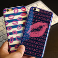Red Lips iPhone Case Fuchsia Molly