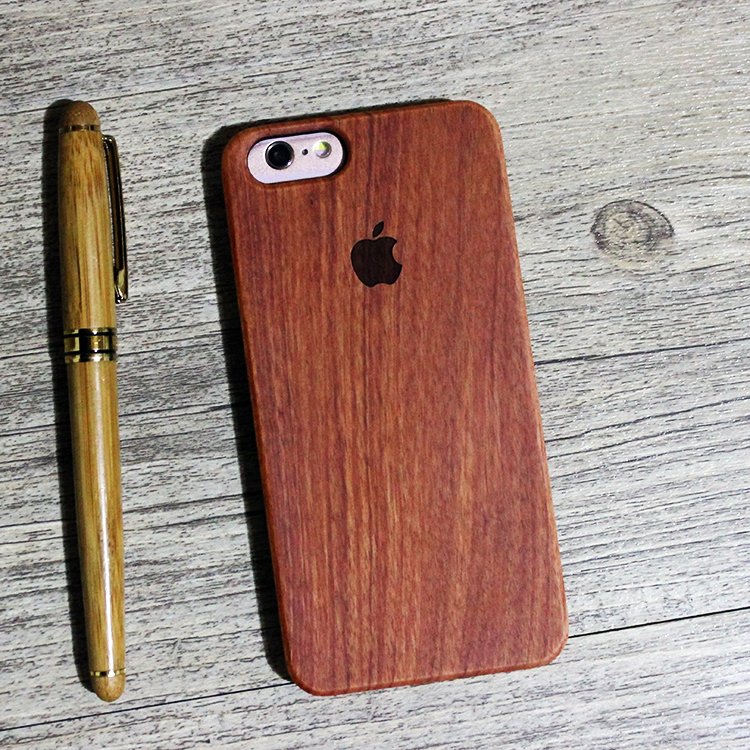 Luxury Wood iPhone Case Fuchsia Molly