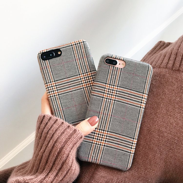 Scottish Tartan iPhone Case Fuchsia Molly