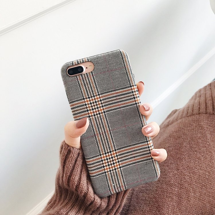 Scottish Tartan iPhone Case Fuchsia Molly