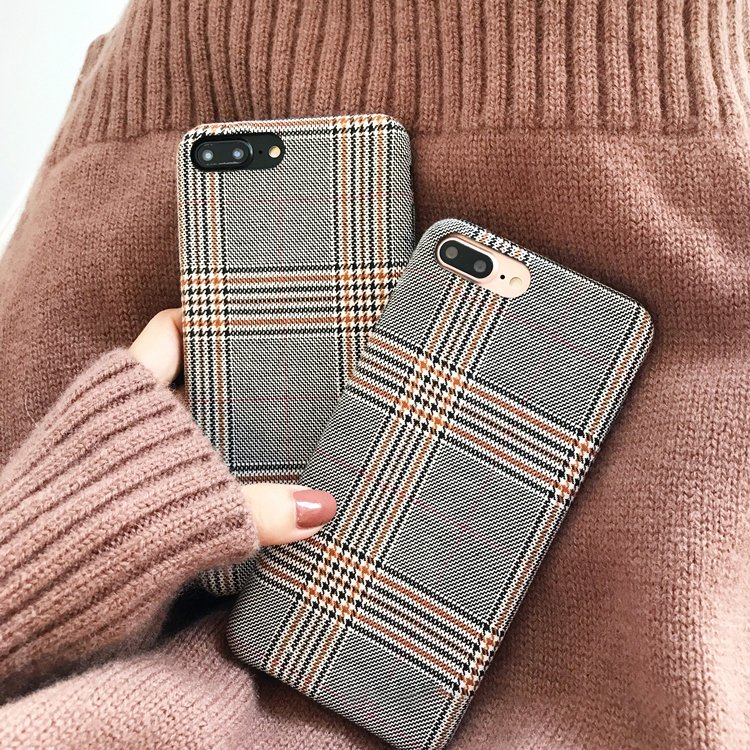 Scottish Tartan iPhone Case Fuchsia Molly