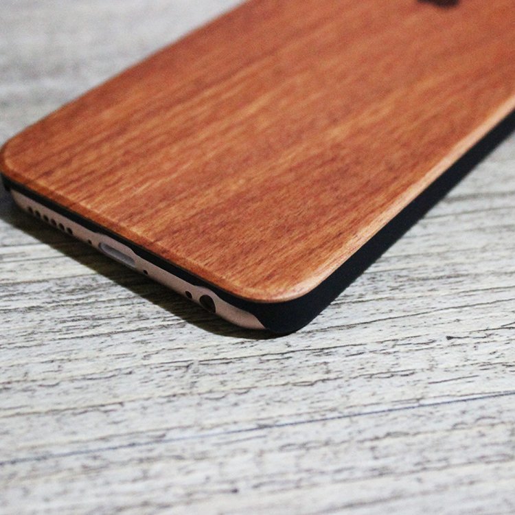 Luxury Wood iPhone Case Fuchsia Molly
