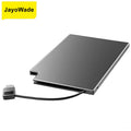 Ultra Thin Slim Credit Card Powerbank Size 5000mAh Slim Built in Cable Fast Charging Portable Charger Mini Power Bank Goodie Bag