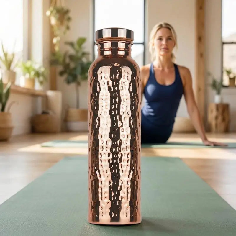 Electroplated Copper Water Bottle My Store