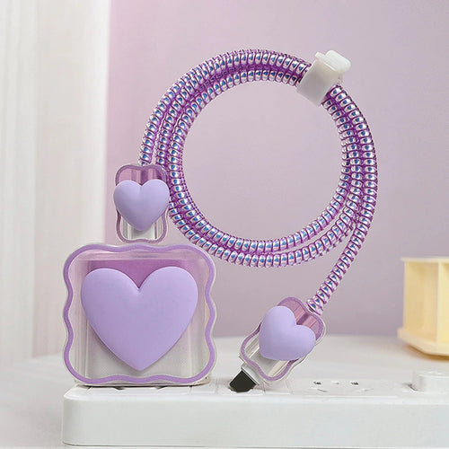 Cute Soft Silicone Charger Protector Cable Organiser For iPhone 17 16 AliExpress
