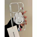 Cute Simple Miffy Rabbit Magnetic Stand Holder For Iphone 17 Pro Max AliExpress