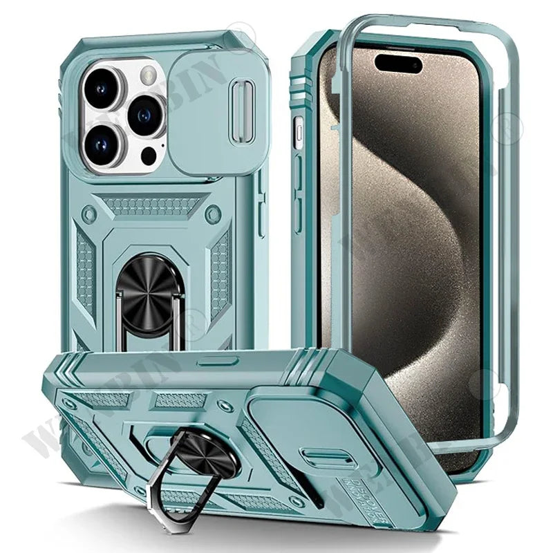 IPhone Heavy Duty with Camera 360 Degree Kickstand Cover Goodie Bag