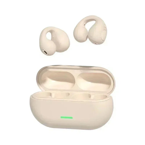 New Original T75 Bone Conduction Wireless Bluetooth 5.3 Headphones Mauve Tuna