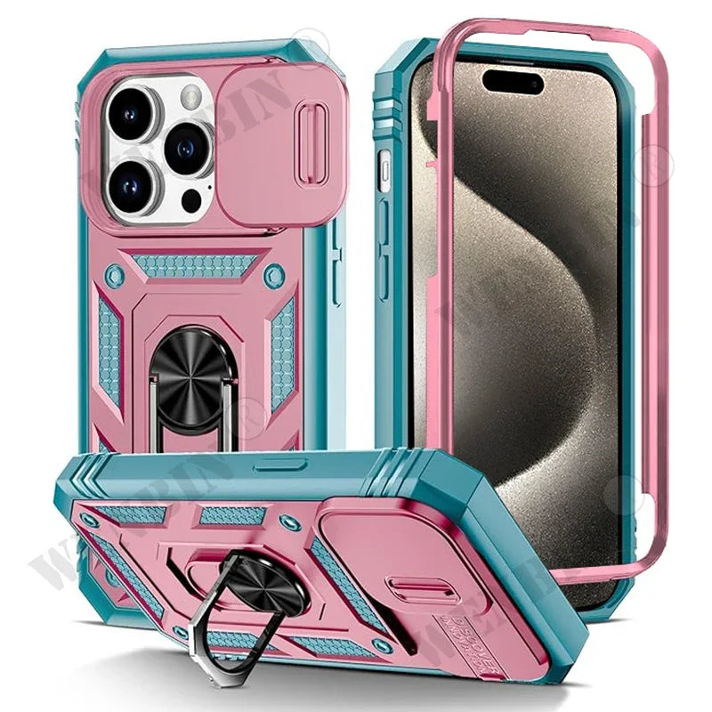 IPhone Heavy Duty with Camera 360 Degree Kickstand Cover Goodie Bag