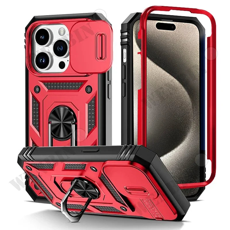 IPhone Heavy Duty with Camera 360 Degree Kickstand Cover Goodie Bag