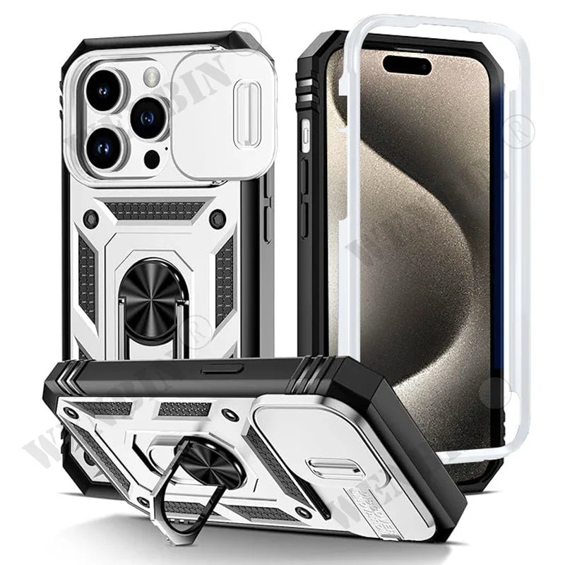 IPhone Heavy Duty with Camera 360 Degree Kickstand Cover Goodie Bag