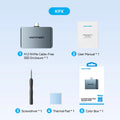 Vention 2230 M.2 NVMe SSD Enclosure USB C 3.2 Gen2 10Gbps M.2 SSD Case AliExpress