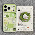 Kawaii Miffy Phone Shell Suitable for Iphone 17 16 15 14 Cartoon Leaf AliExpress
