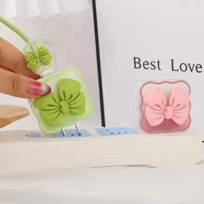 Cute Soft Silicone Charger Protector Cable Organiser For iPhone 17 16 AliExpress