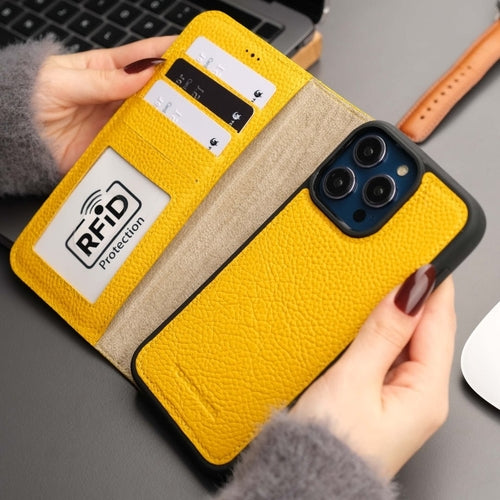 Casper iPhone 16 Pro Max Wallet Case Leather MagSafe Chocolate Crius