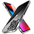 KIKO Crystal Clear Transparent Shockproof Case for iPhone 13 Pro Max Black Electra